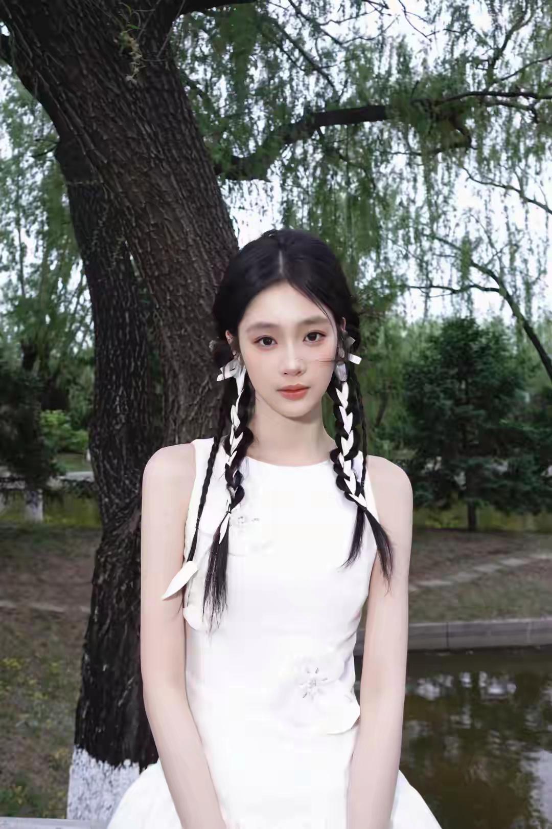 清纯美丽！