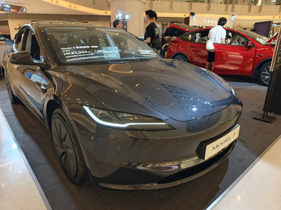特斯拉Model3廉价版实拍