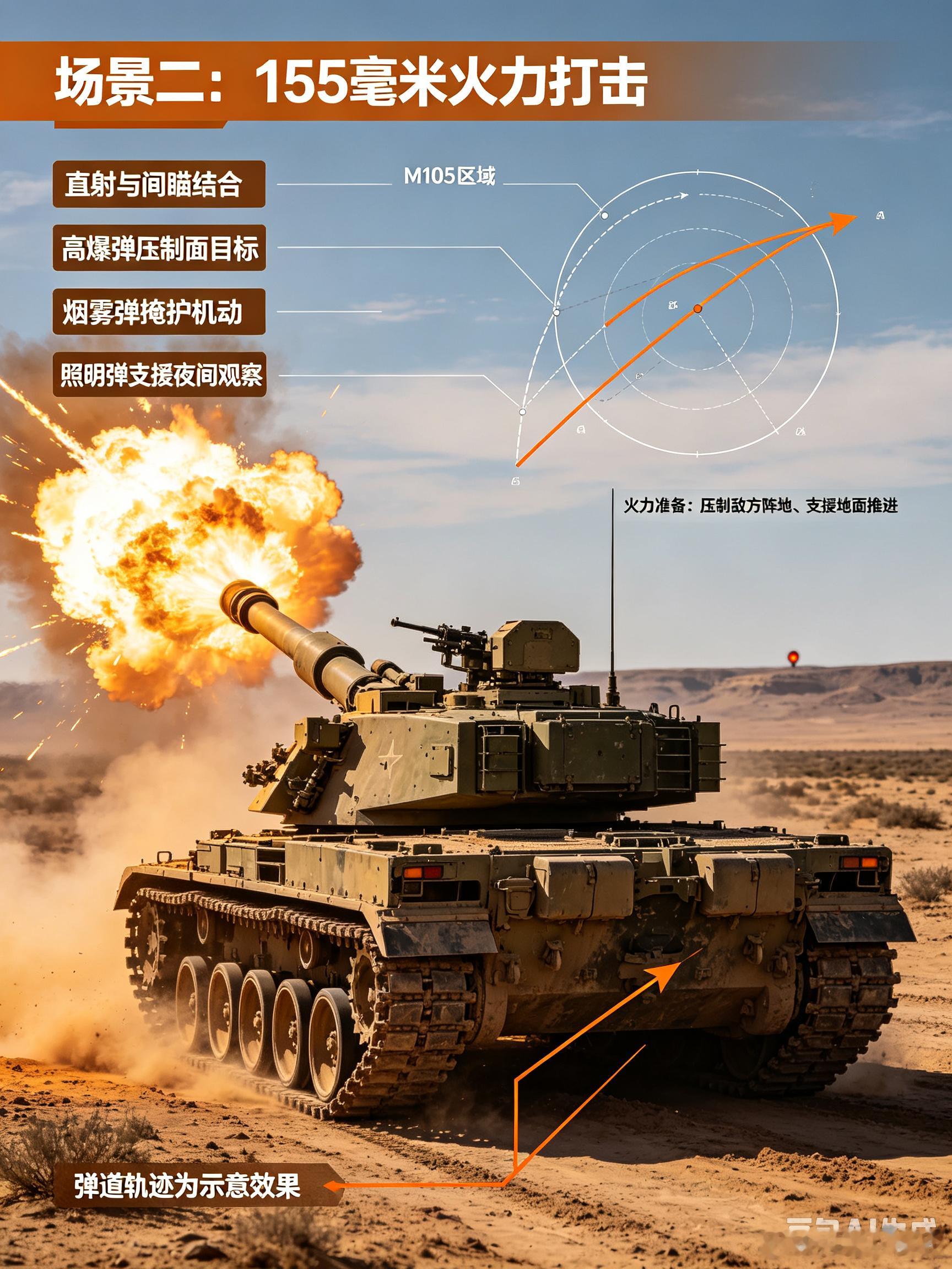 伊拉克🇮🇶M109自行火炮｜155毫米履带重炮全解析⬩定位：伊拉克陆军主力