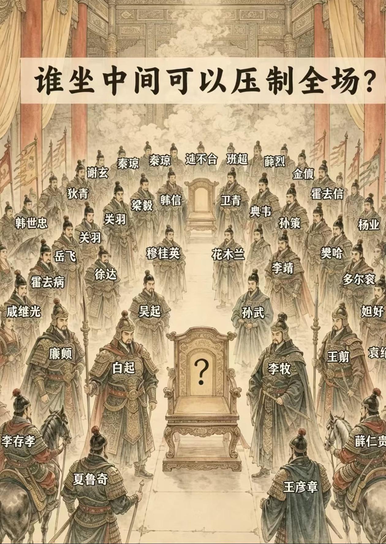 我觉得李世民可以
