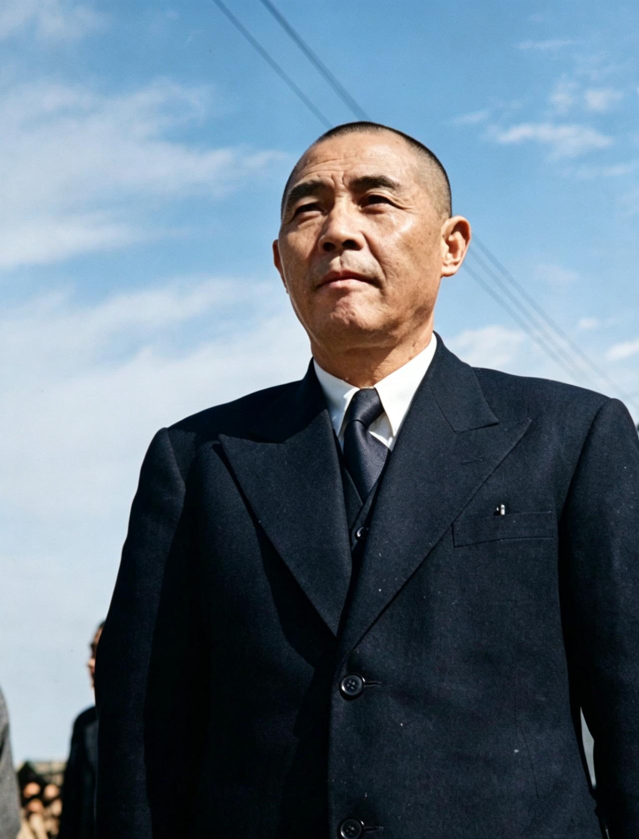 这是出任抗战胜利后第一任上海特别市市长的钱大钧。民国曾流传“女看林徽因，男看钱大