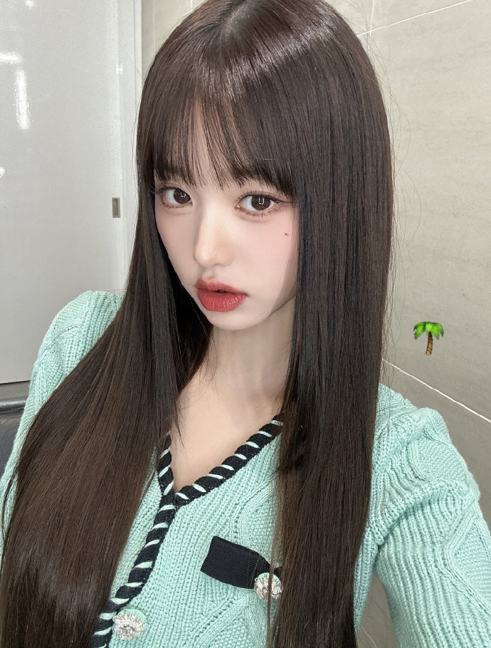 张元英自拍的神！💖