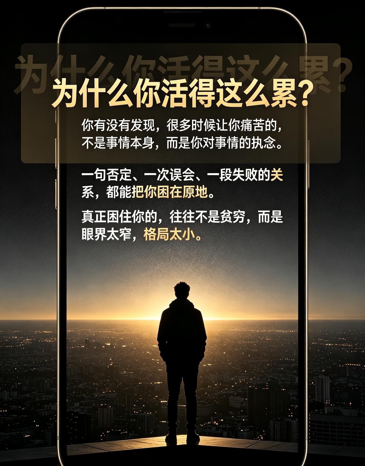为什么活着那么累