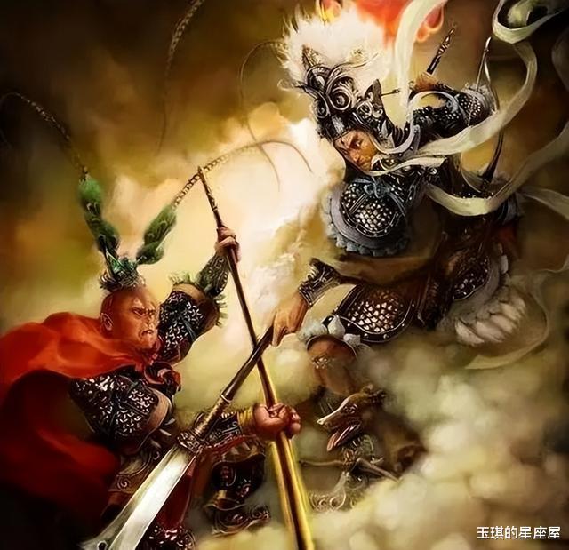 实力果真不同凡响啊,于是悟空又再一次使出法天象地与二郎神决战,二人