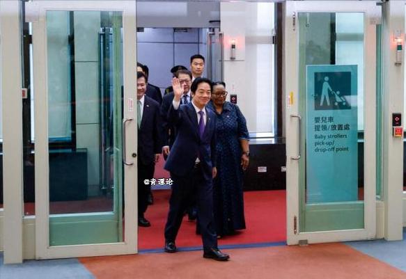5月6日，中国外交部发言人林剑评赖清德窜访：去程偷偷摸摸钻进外机，串通斯威士兰瞒
