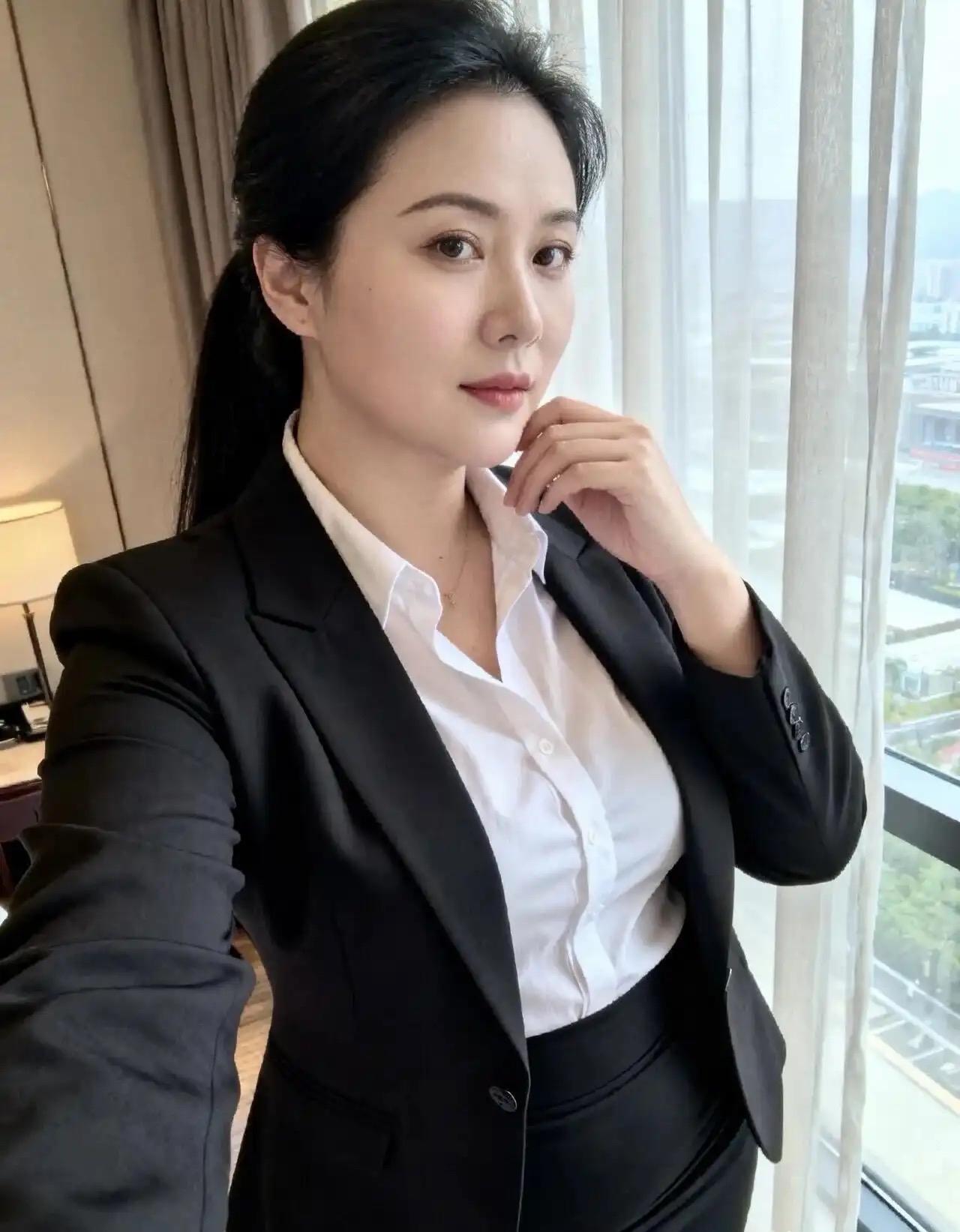 职业女性之美职场中年女性职业型女人