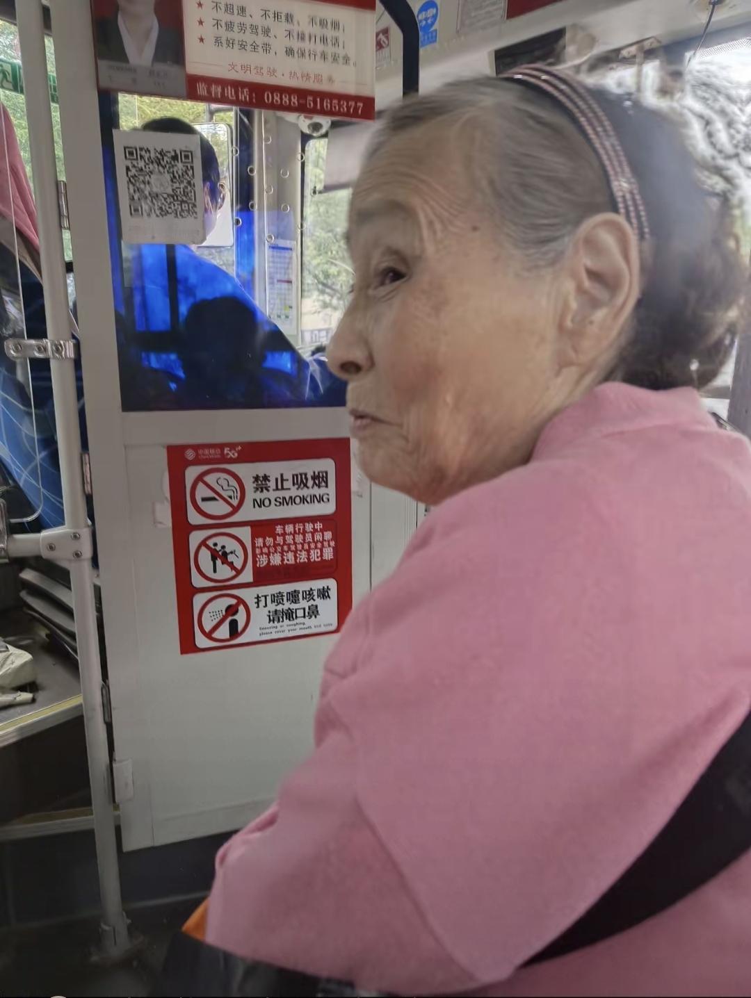 我在丽江古城门口碰见这位奶奶时，根本看不出她已经八十七。她说自己从贵州坐高铁来的