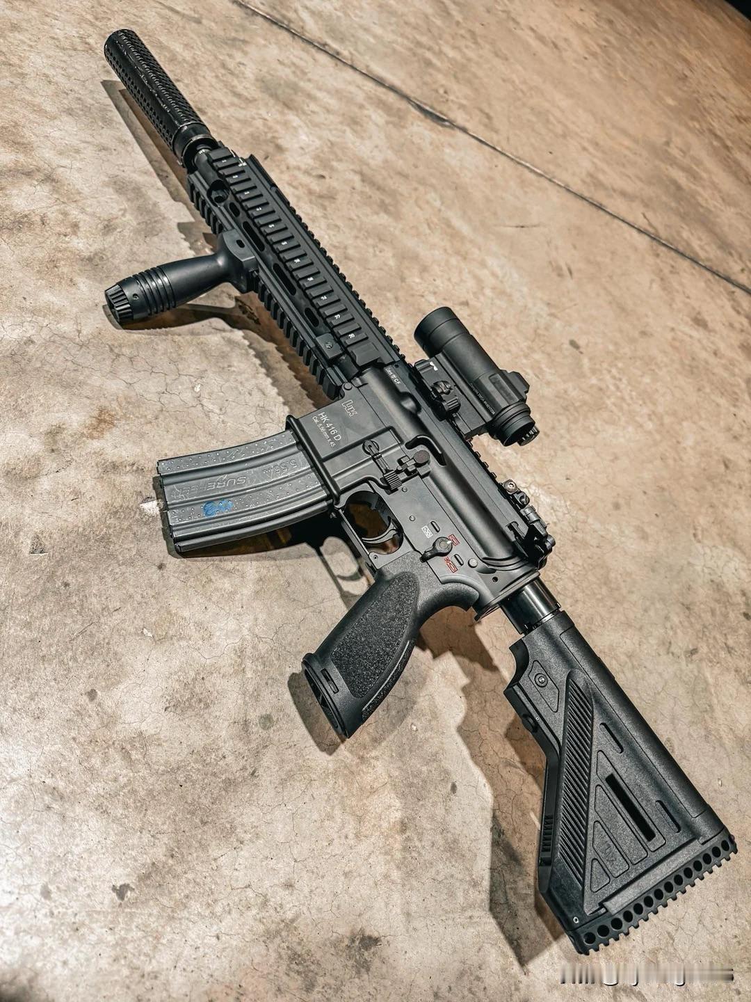 🇩🇪🇺🇸HK416与M4可靠性对比在严苛的阿伯丁沙箱测试（20