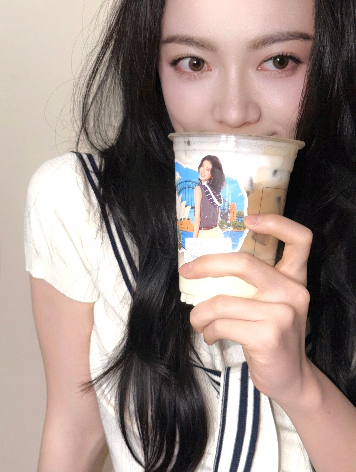 喜欢喜欢😍爱看👀多发赵今麦代言茶百道咖啡