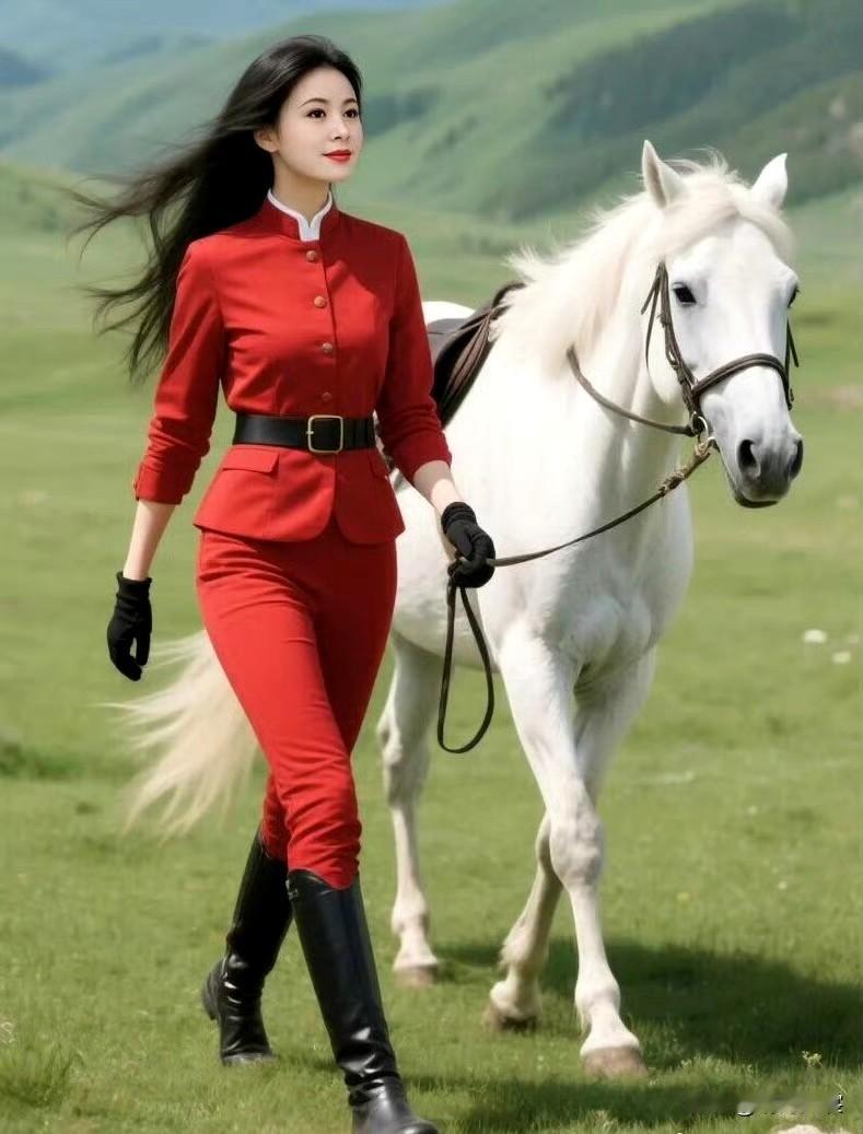 马年，必须来遛一次马场！在你眼里，什么样的女人最漂亮马年