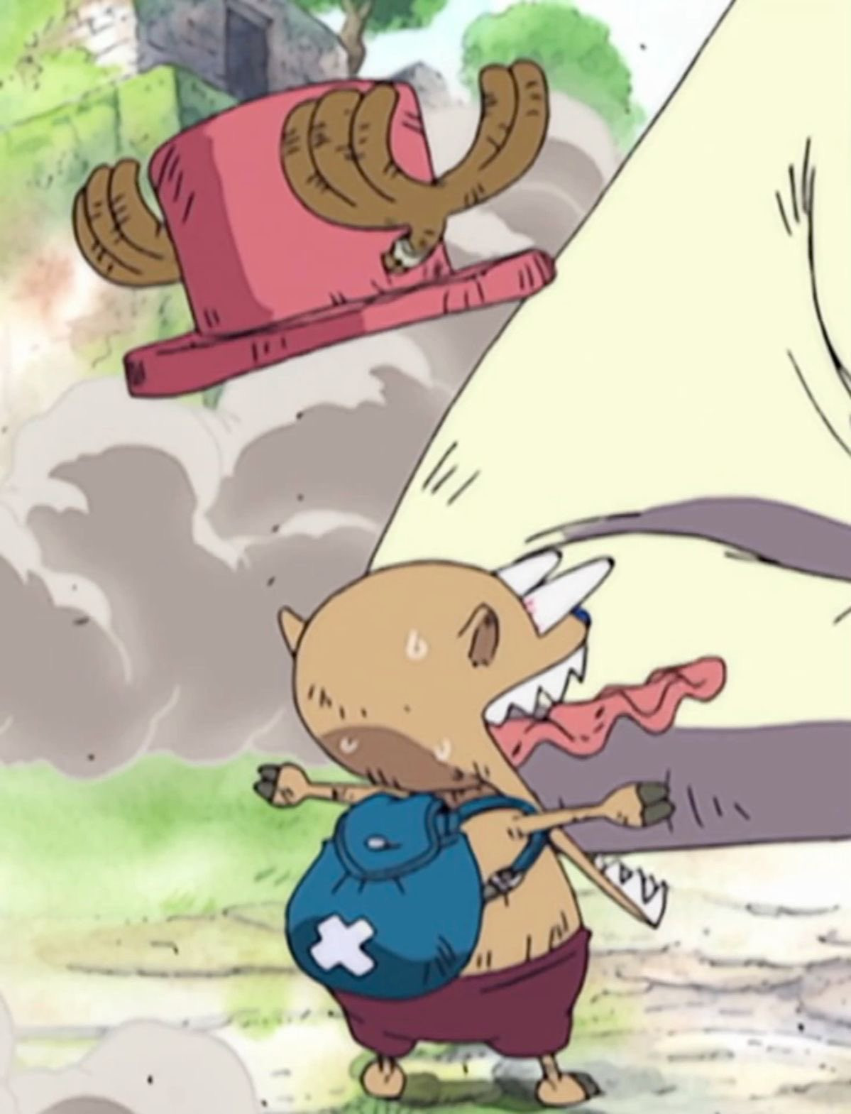 海贼王海贼王乔巴根据受惊吓的程度不一，鹿角和耳朵会离家出走