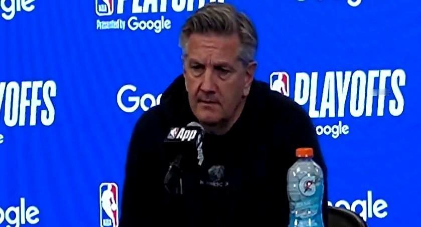 当G2开打前的媒体日一热闹，森林狼主帅芬奇突然丢下一句：要不我们也学学掘金那套“