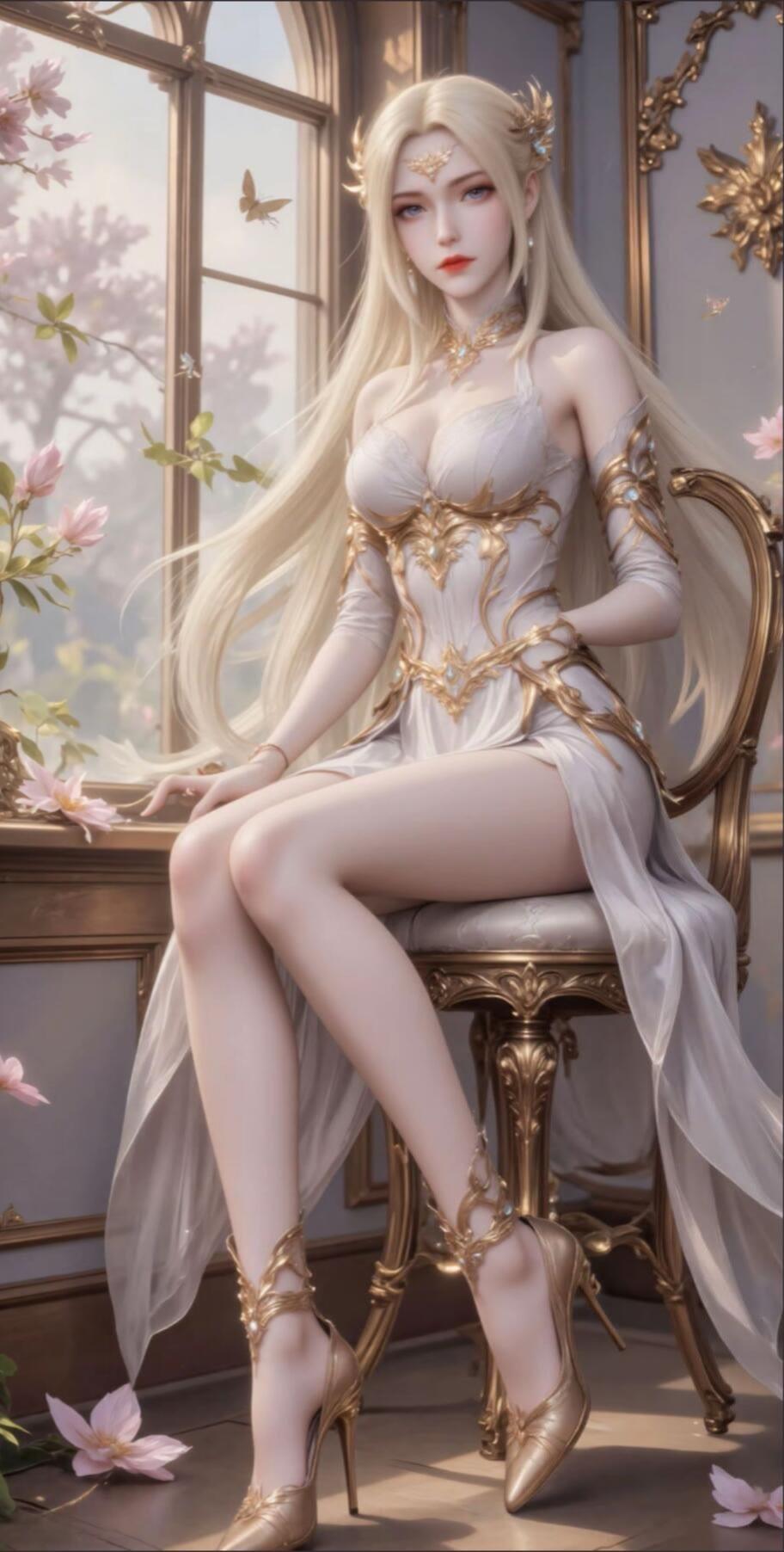 国漫第一女神是谁国漫女神斗罗大陆六翼天使之神千仞雪性感丰满女神肤白貌美大