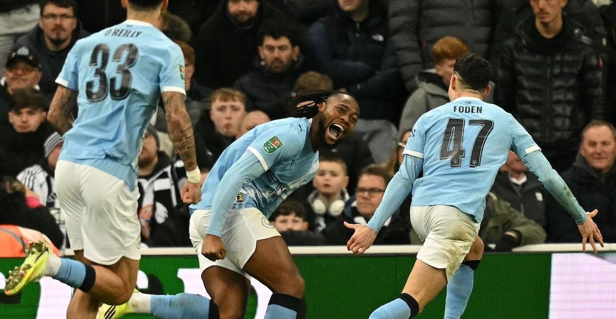 太强了，塞梅尼奥连场破门，曼城2：0力克纽卡斯尔北京时间1月14日凌晨四点，英格