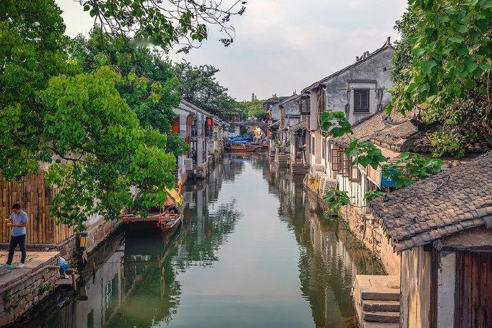 江南泽国，明桥清房，梦里天堂…有人能看出这是哪个古镇么旅游旅游