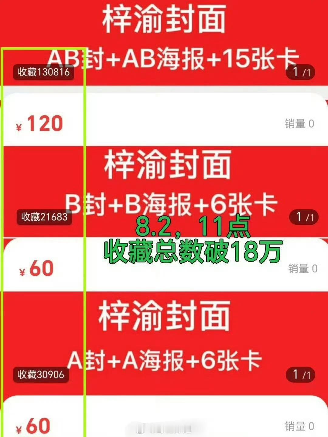 梓渝杂志专链收藏总数突破18万也不知道最后能卖多少​​​