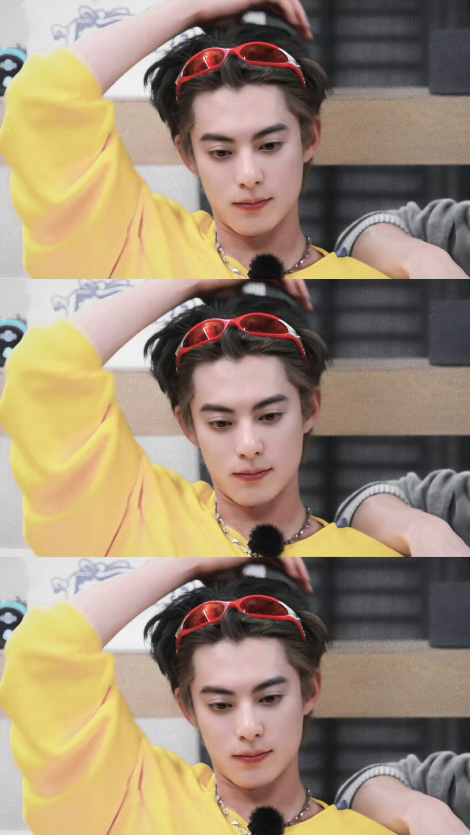 就算掉小珍珠也这么漂亮的王鹤棣☺️