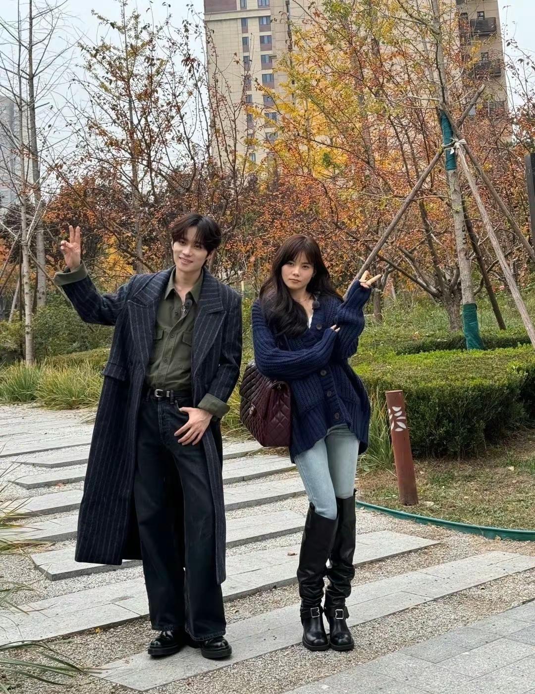 “我们永远天下第一好”井迪儿合照