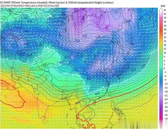 冷空气持续影响东北, 南方连续阴雨加剧, 分析: 春雨影响扩大!