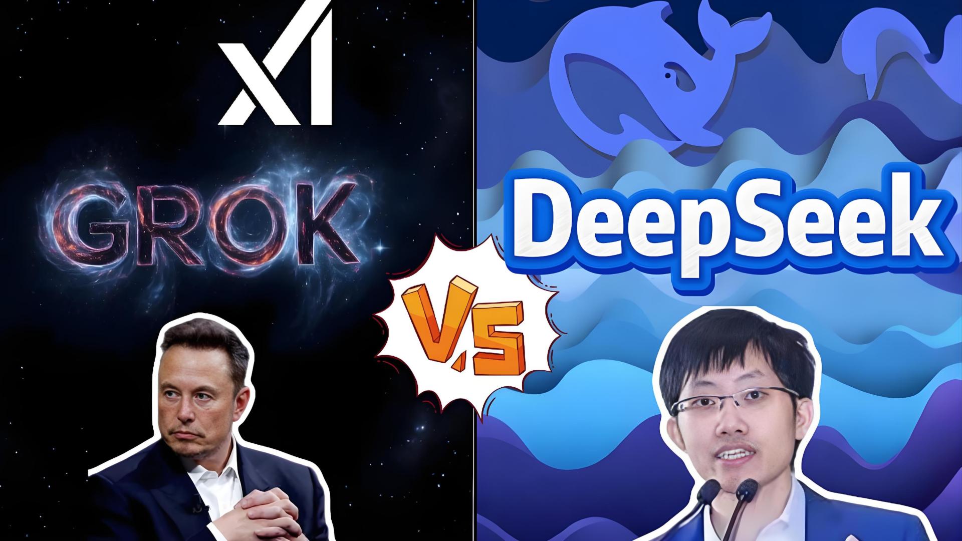 惊天对狙】马斯克Grok大战中国DeepSeek: 硅谷狂人竟被东方秘术破防?