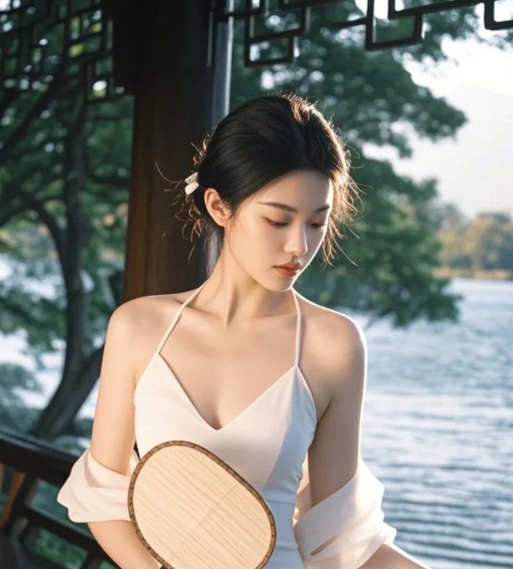 她的气质温婉又不失个性