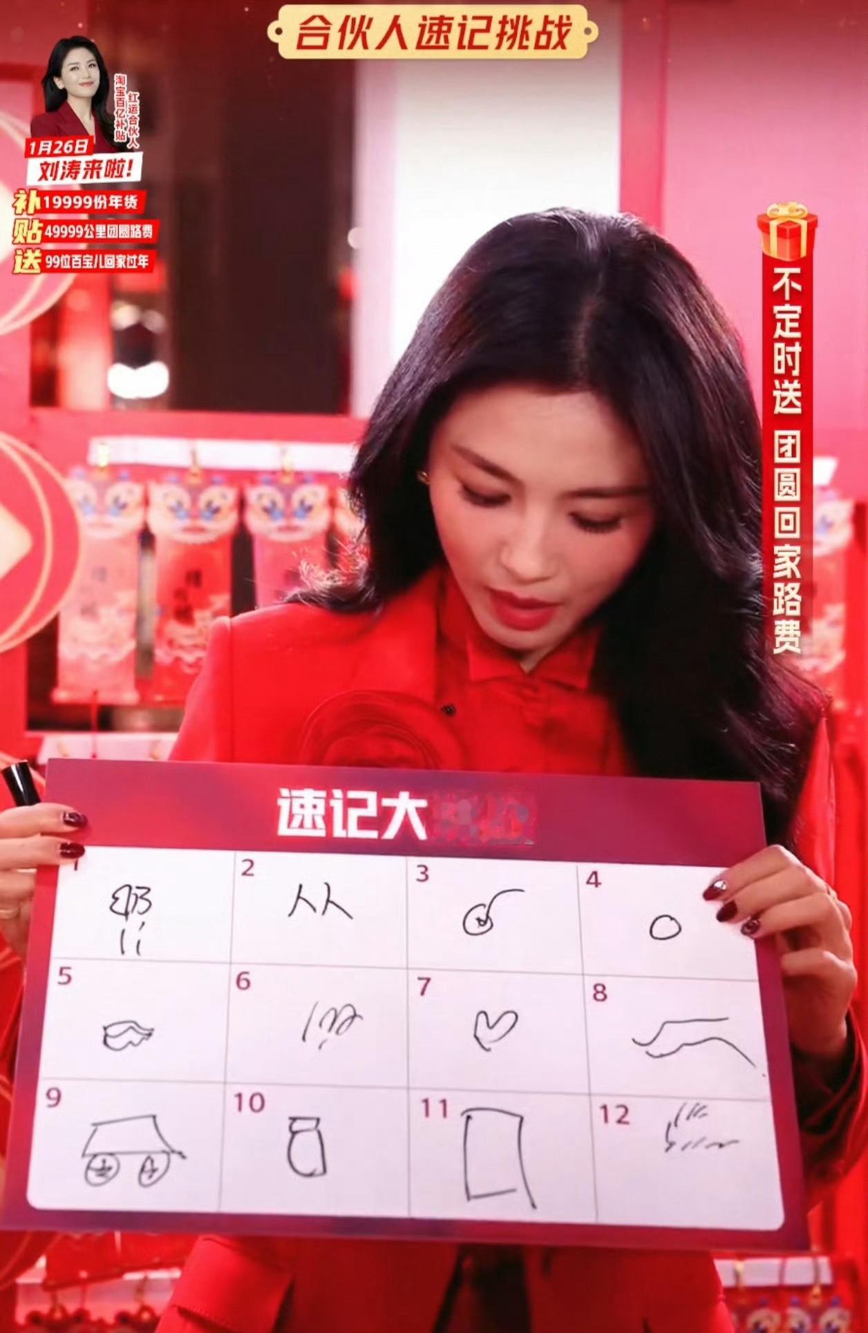 刘涛神一般的画技