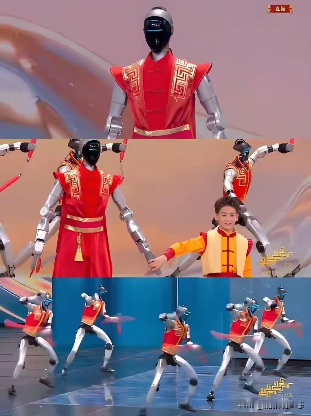 机器人不仅能做舞蹈动作，含盐度，难度极高的武术动作，似手中国的武术这门艺术需要靠