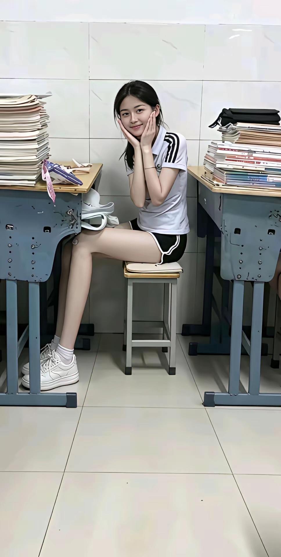 看气质，没有什么学习压力呀！