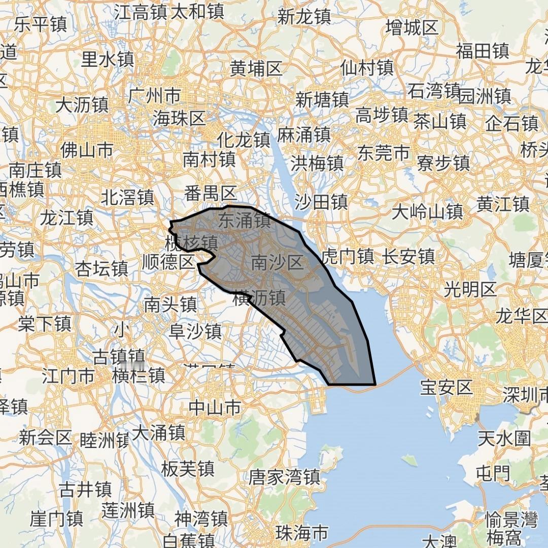广州这些年在南沙上一直有点被三级财政掣肘的感觉，钱不是没有但能自己拍板、自己留