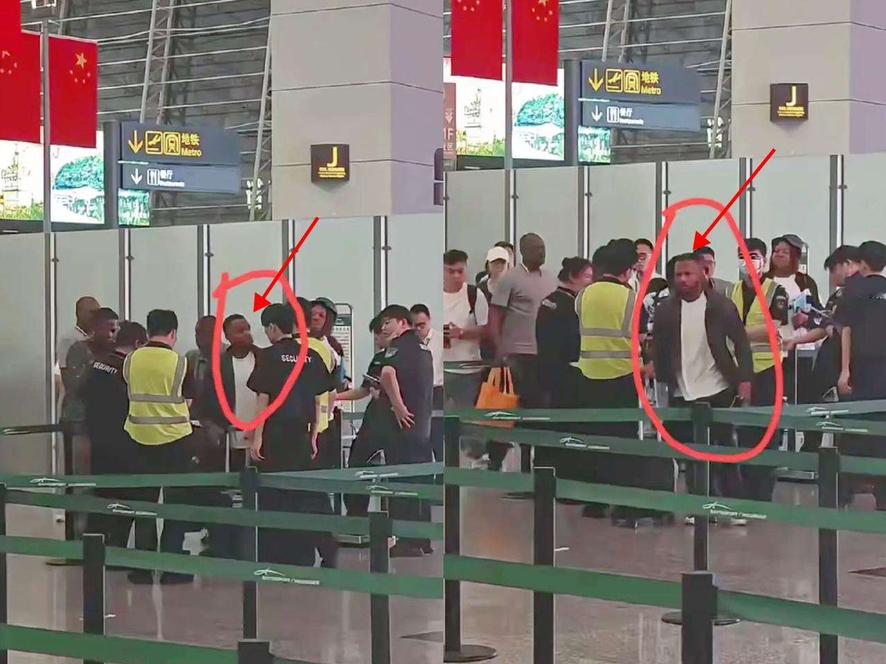 刷到广州白云机场那事儿真挺气人——黑人乘客行李超重被拦，居然直接推搡工作人