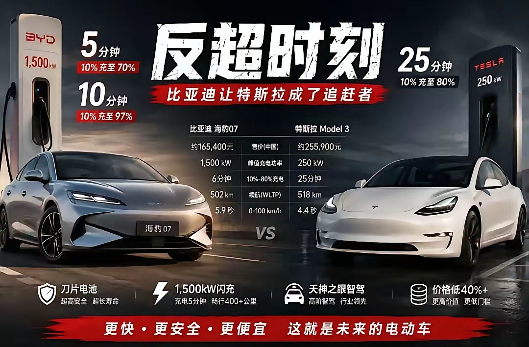 为什么国人偏爱特斯拉？而国外很多人却喜欢比亚迪呢？我觉得特斯拉在中国卖得好就两个