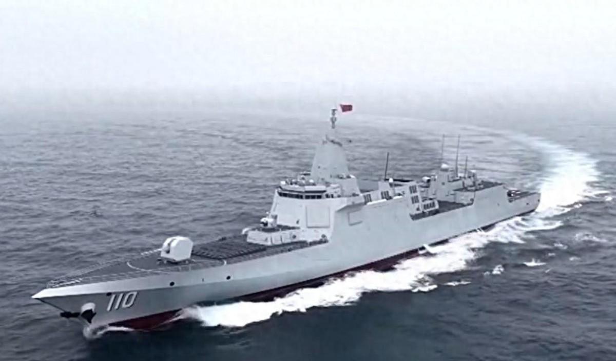 3月31日，中国海军安庆舰在东海舰队入列，当着全世界的面，亲手脱掉了那层厚重的炮