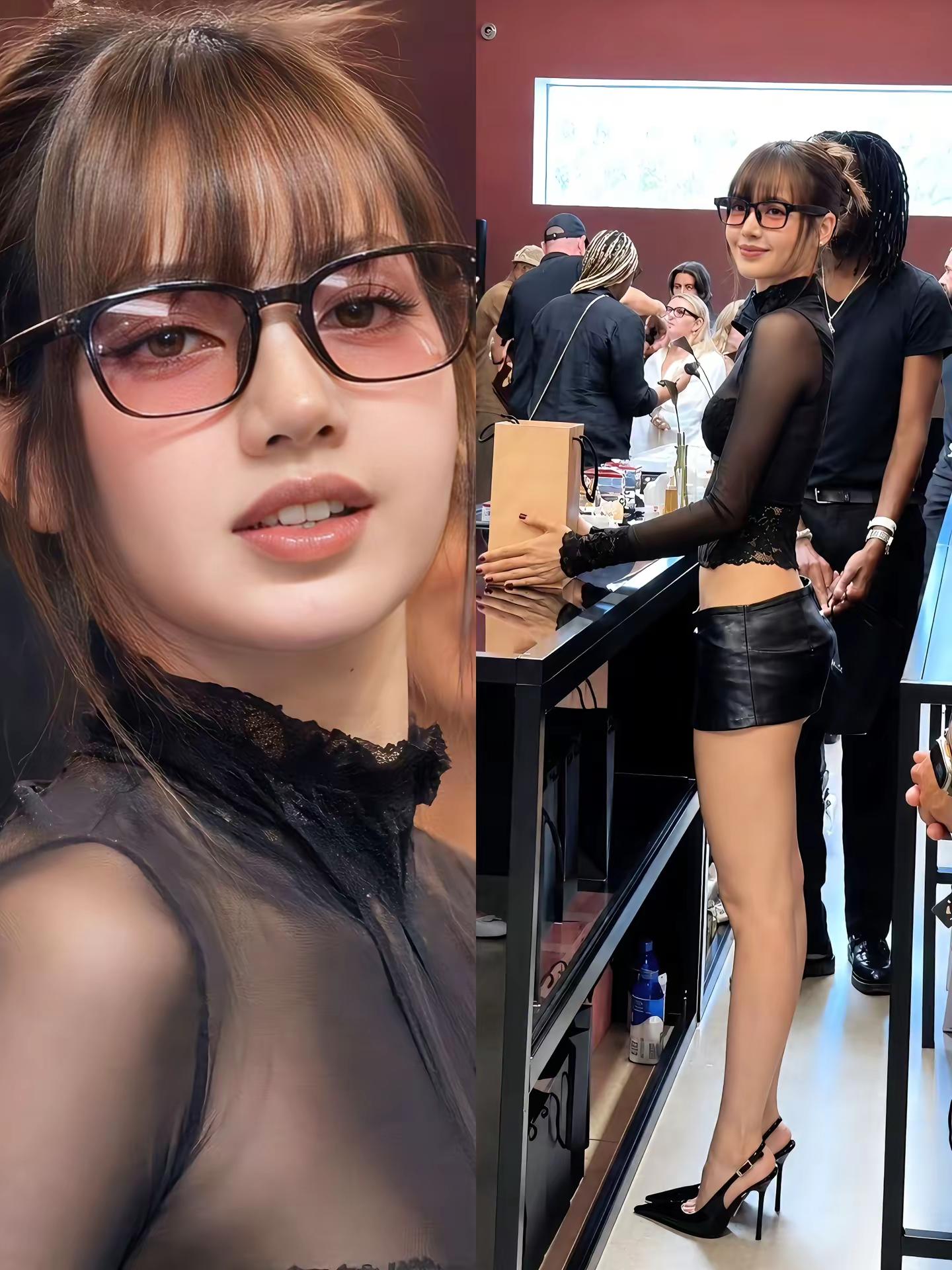 漂亮脸蛋和魔鬼般的身材。