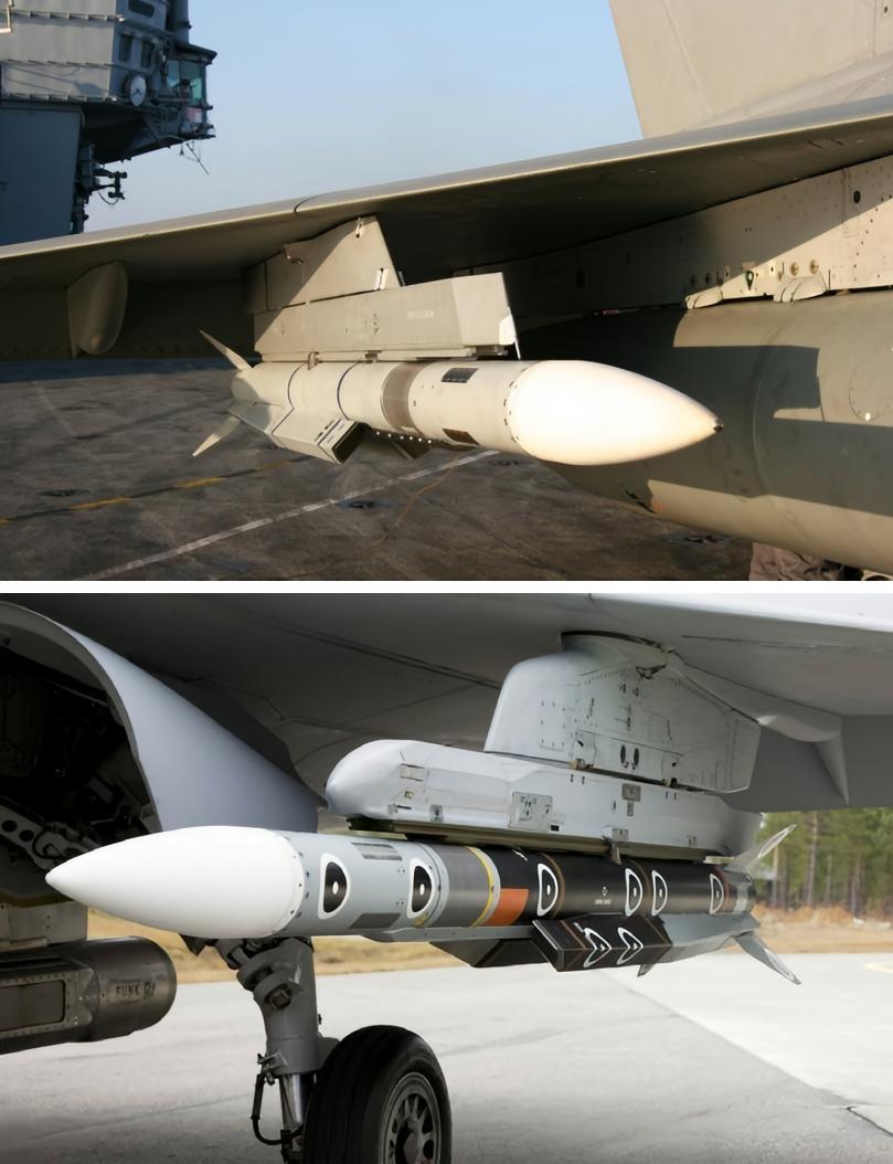 每天认识一件兵器欧洲“流星”空对空导弹长度：365厘米直径：17.8厘米翼展：