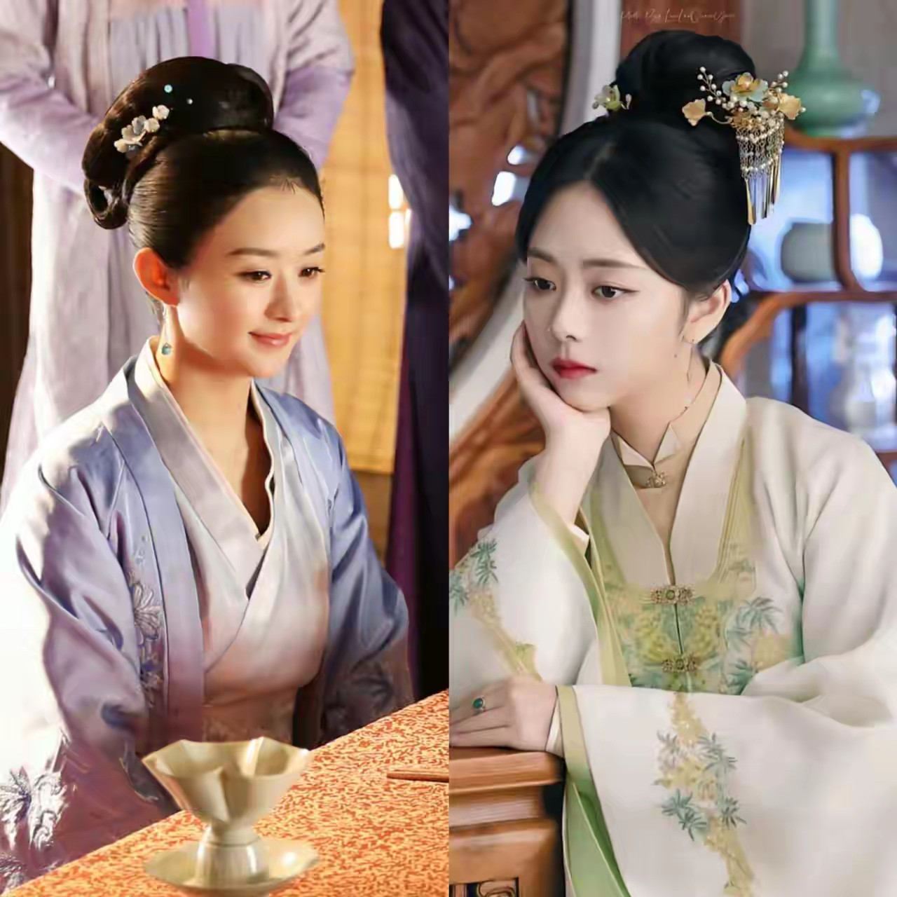 说句不好听的，《兰香如故》永远成不了下一个《知否》，不是谭松韵演技不如赵丽颖，而是他们的演员阵容上就