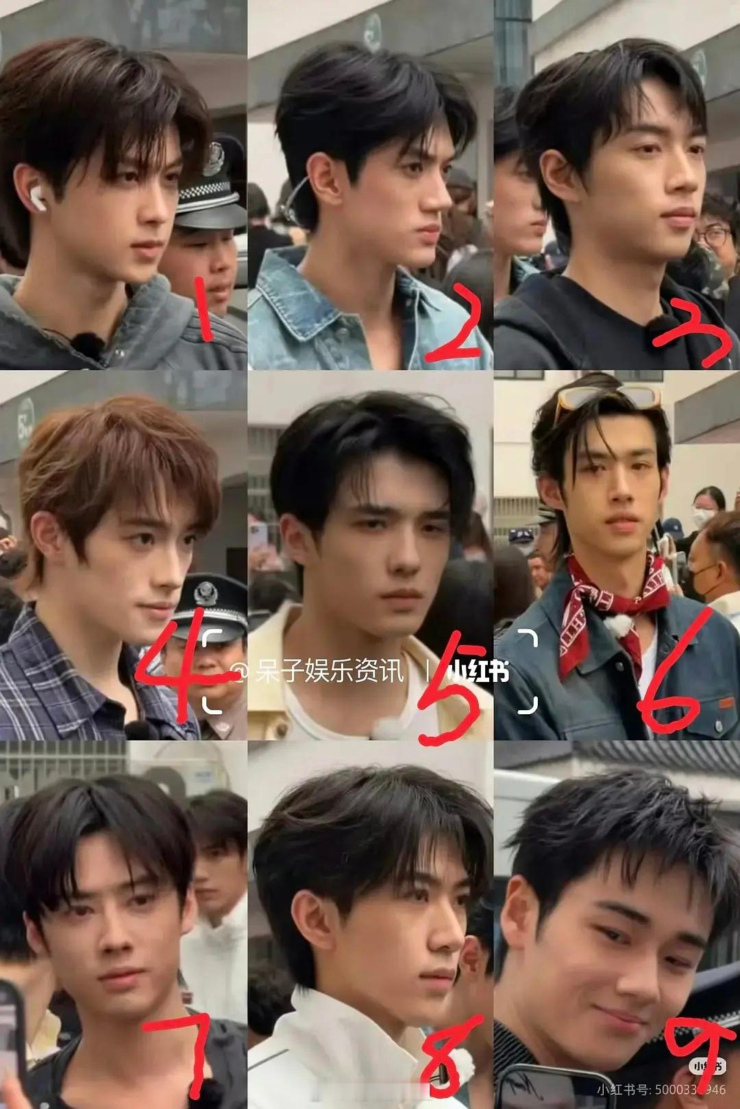 郭敬明男团比美感觉都长得挺幽默的