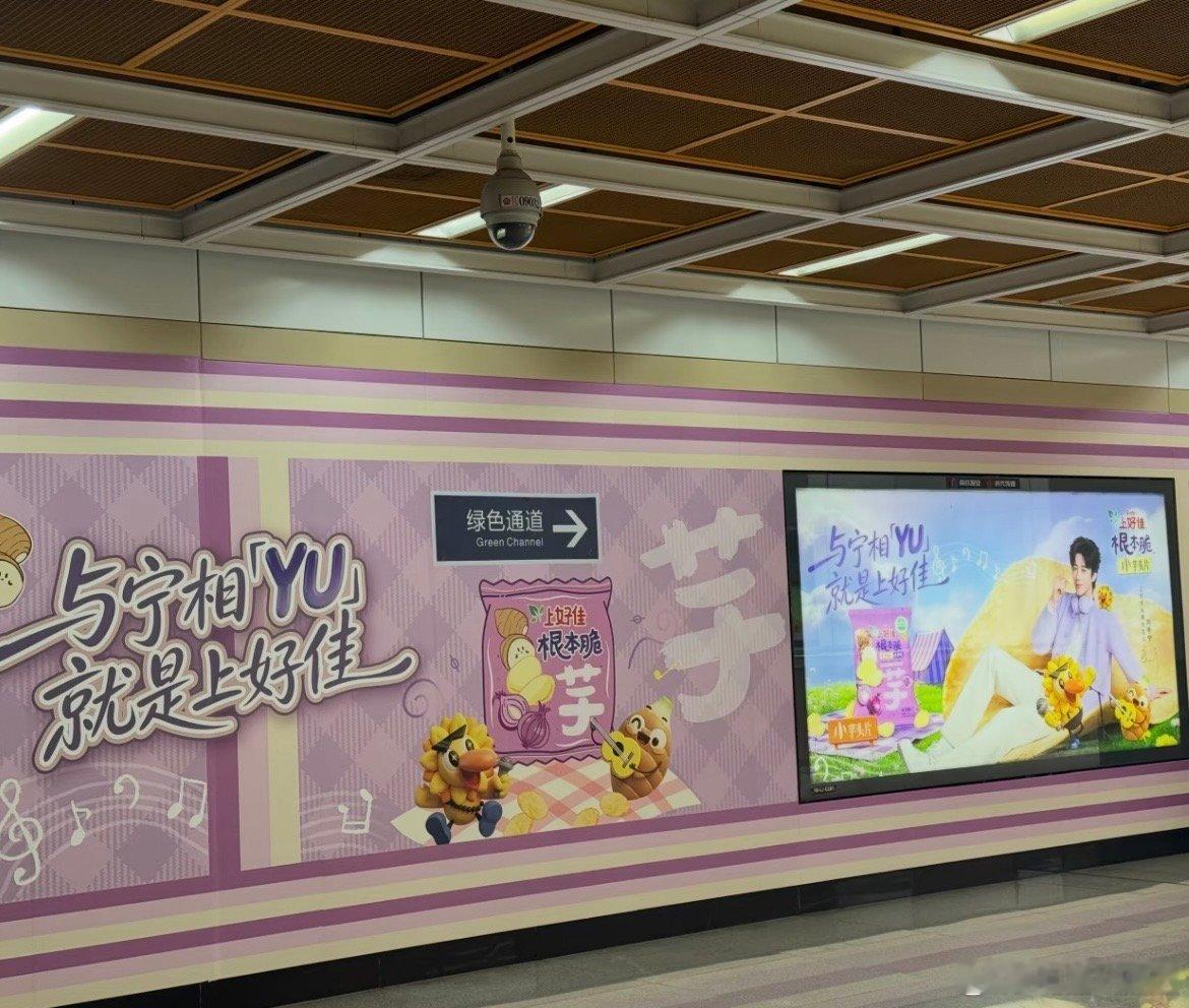 在南京偶遇了刘宇宁谁懂在南京街头抬头看大屏的震撼！万汇城中庭的星光熠熠，还有户