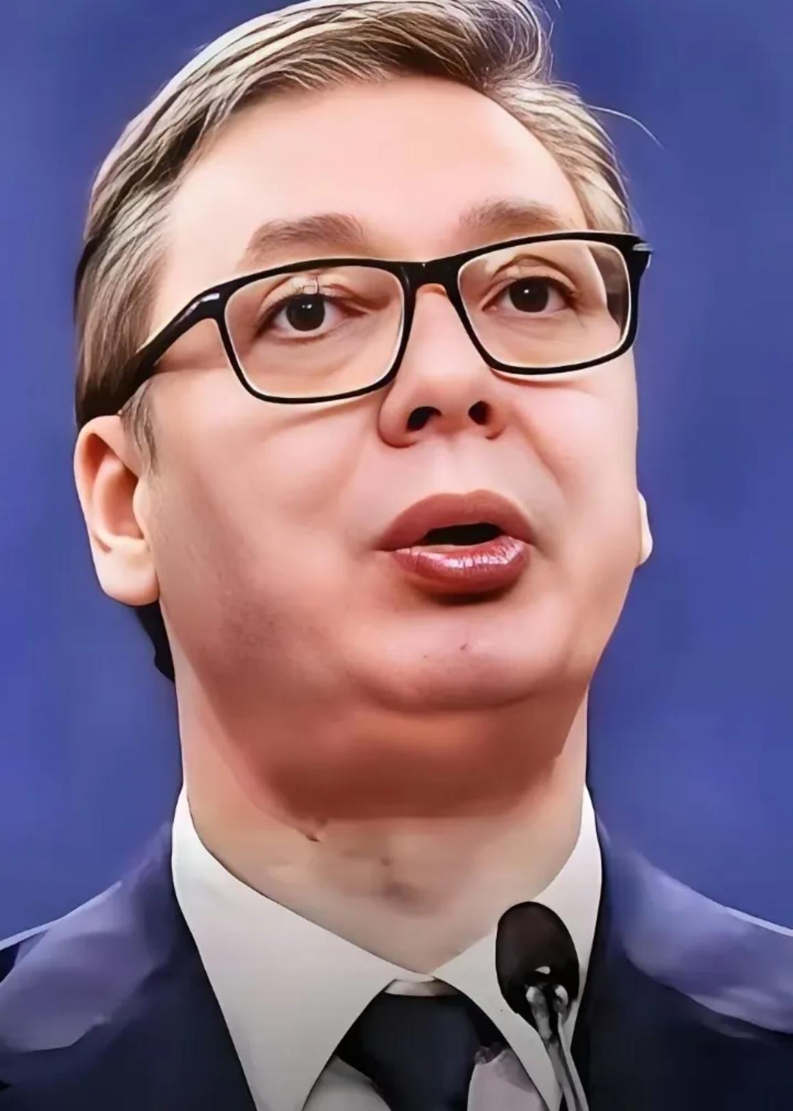 🐰果然被我猜中了！塞尔维亚总统武契奇icon6月8日通过粉红电视台正式