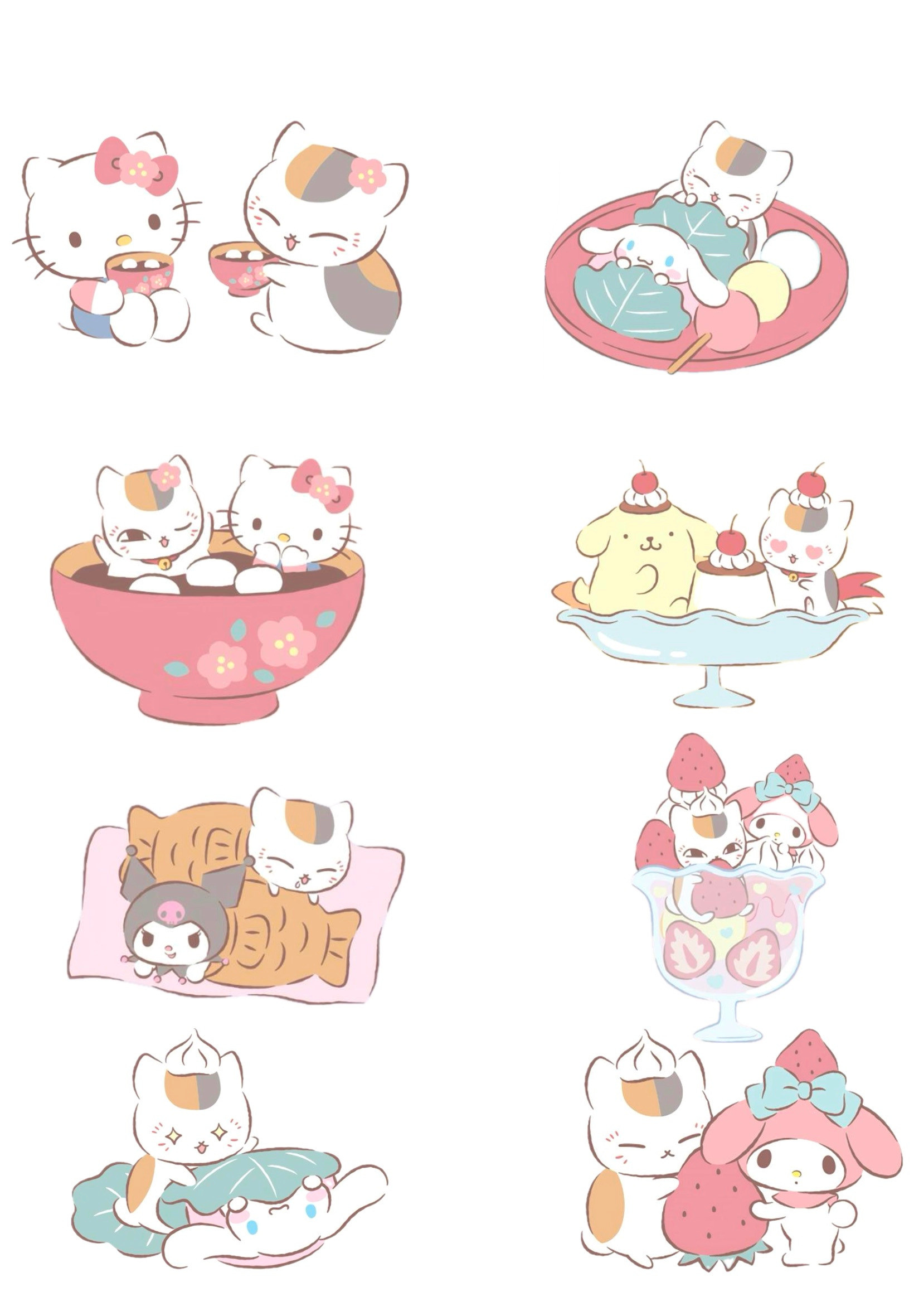 三丽鸥✖️夏目友人帐联名