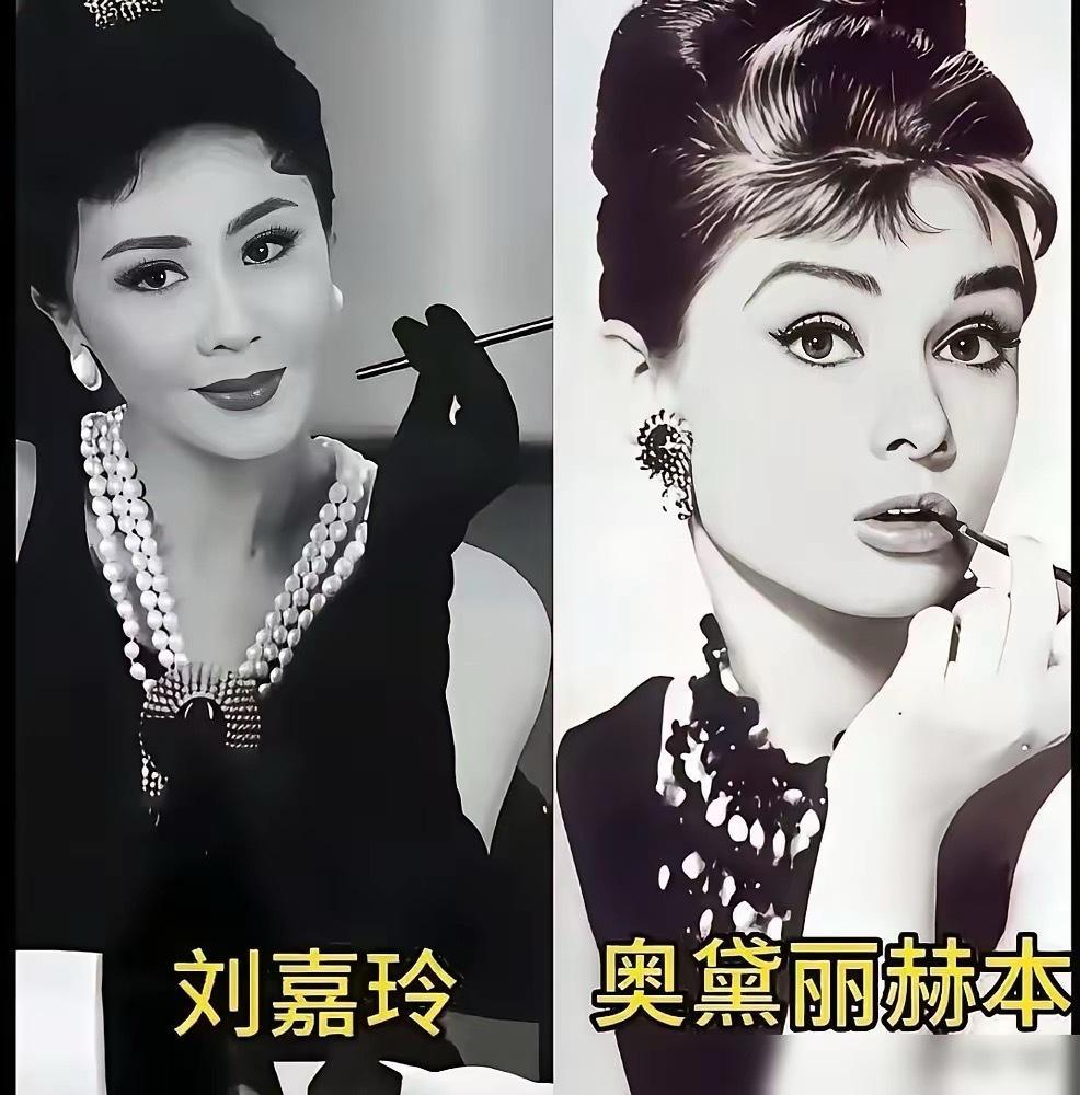 看看哪一个女明星模仿奥黛丽赫本最像？​​​