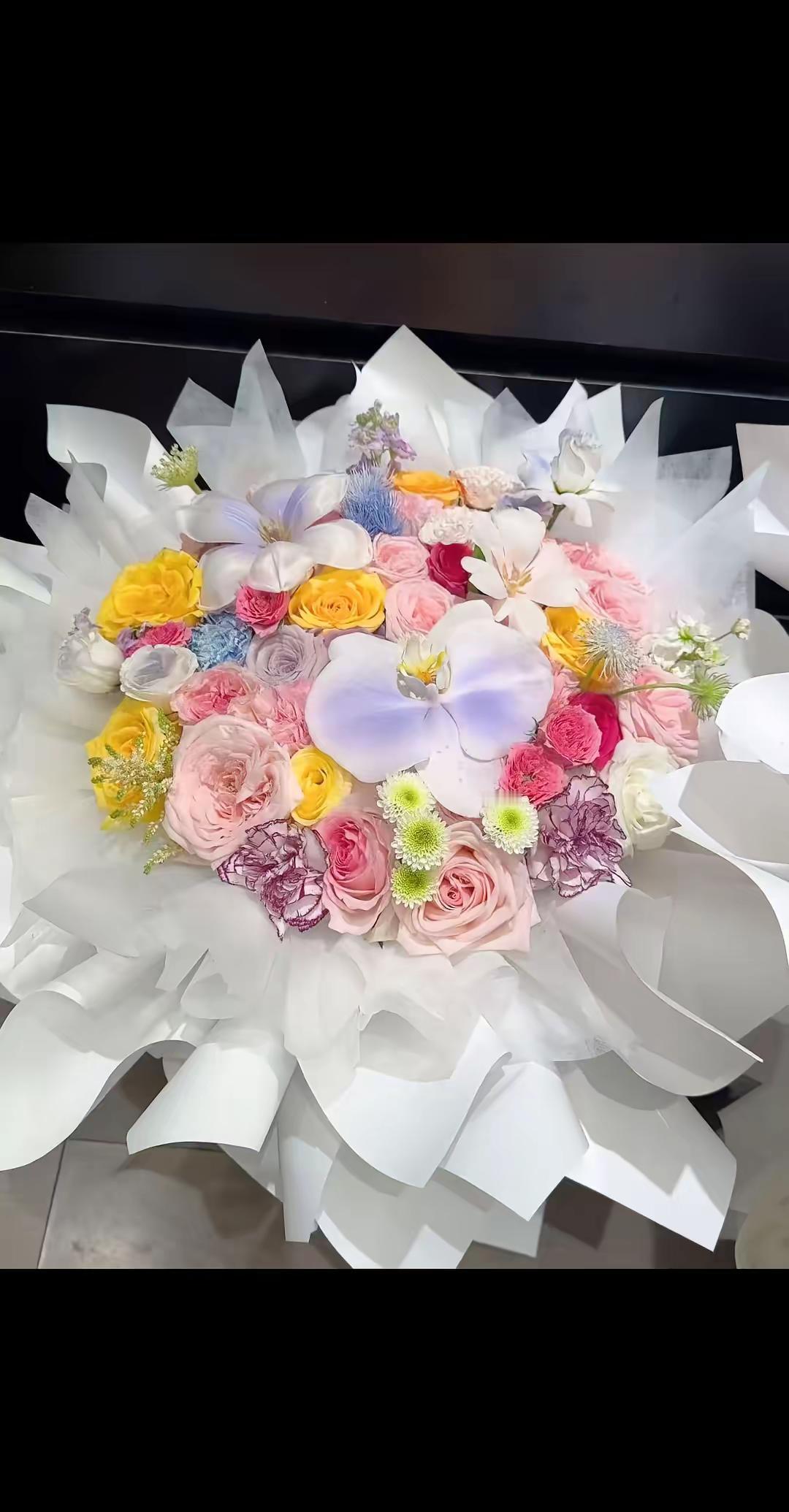 浪漫藏在每一束花里花束情感情感共鸣