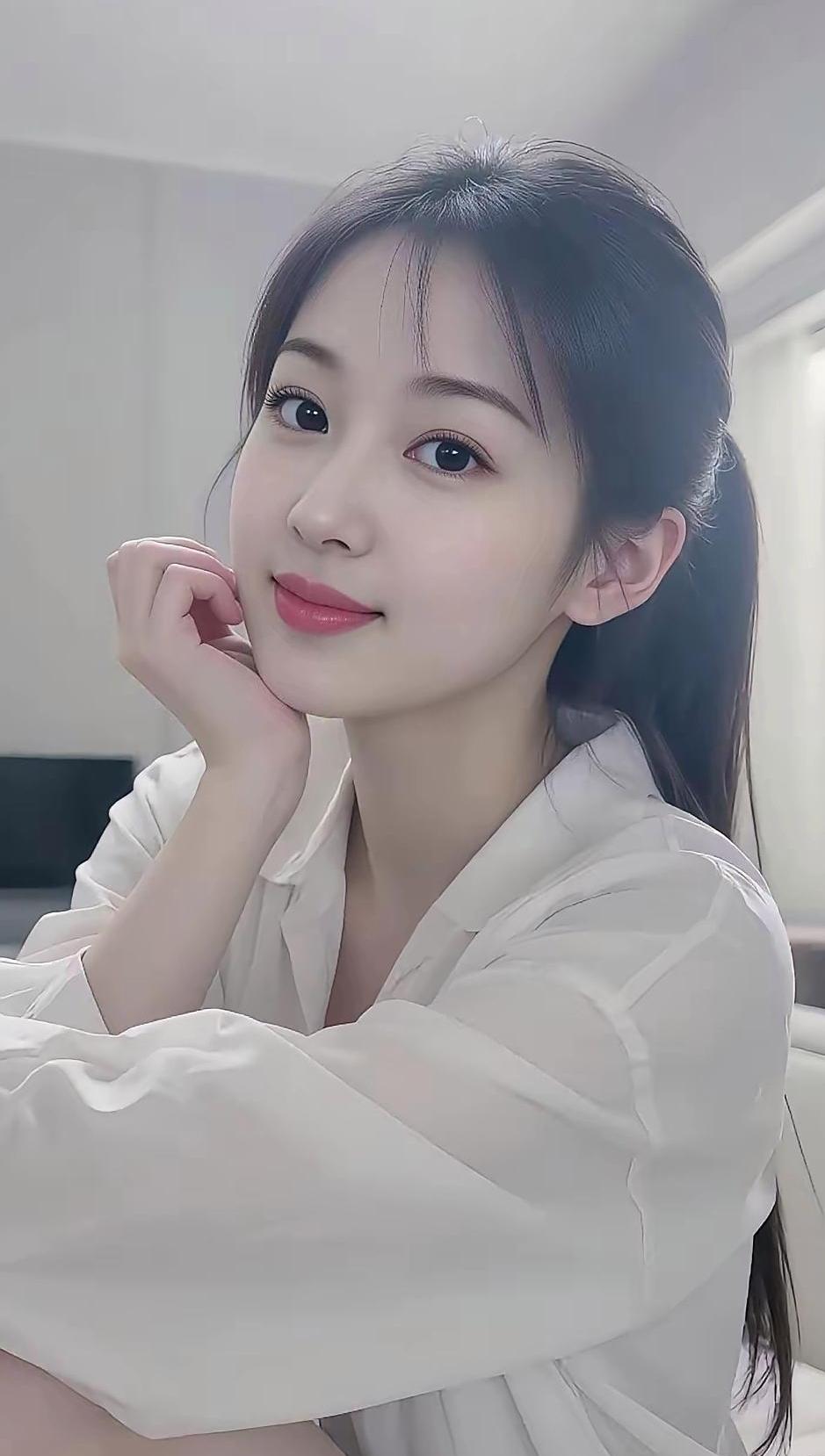 这是我的素颜照，不化妆，不美颜。