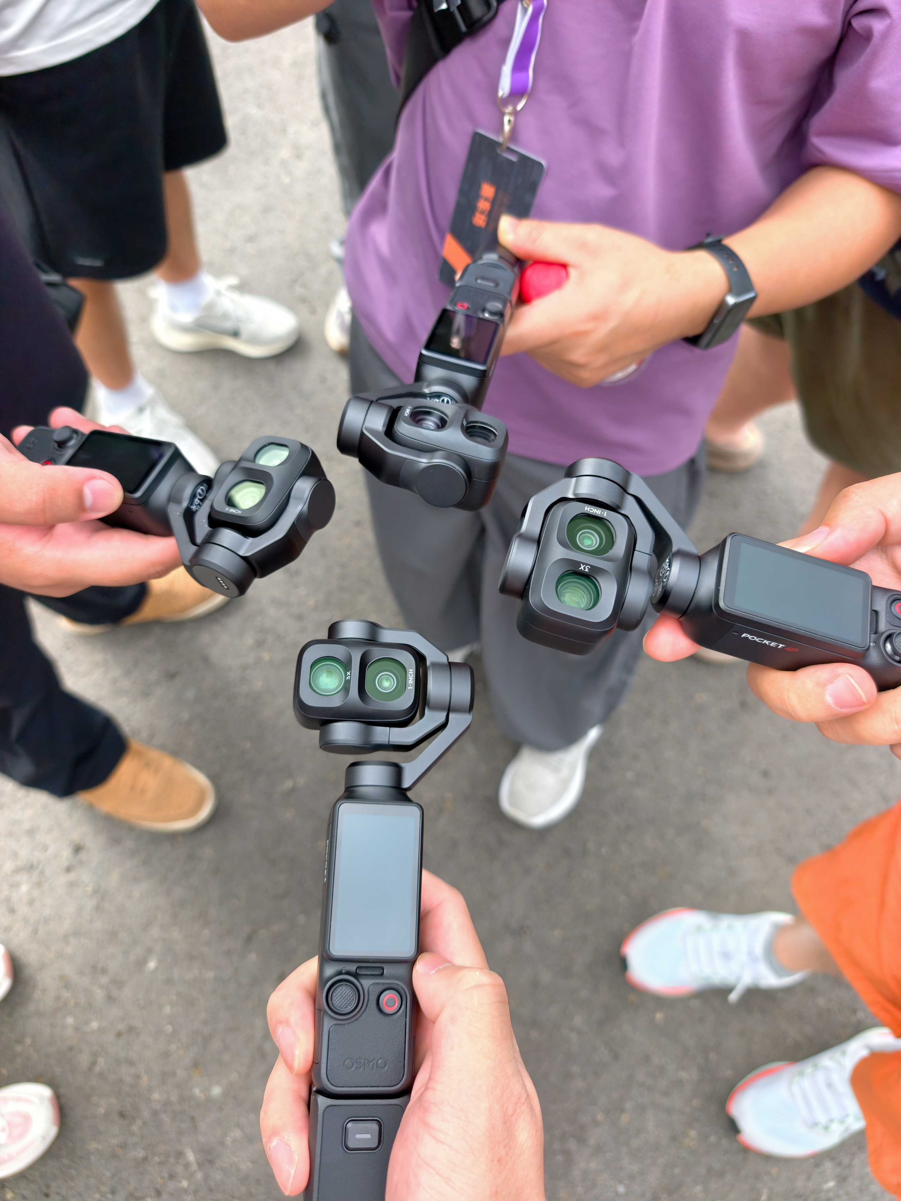 4台大疆Poket4Pro的会晤，总之差生文具多