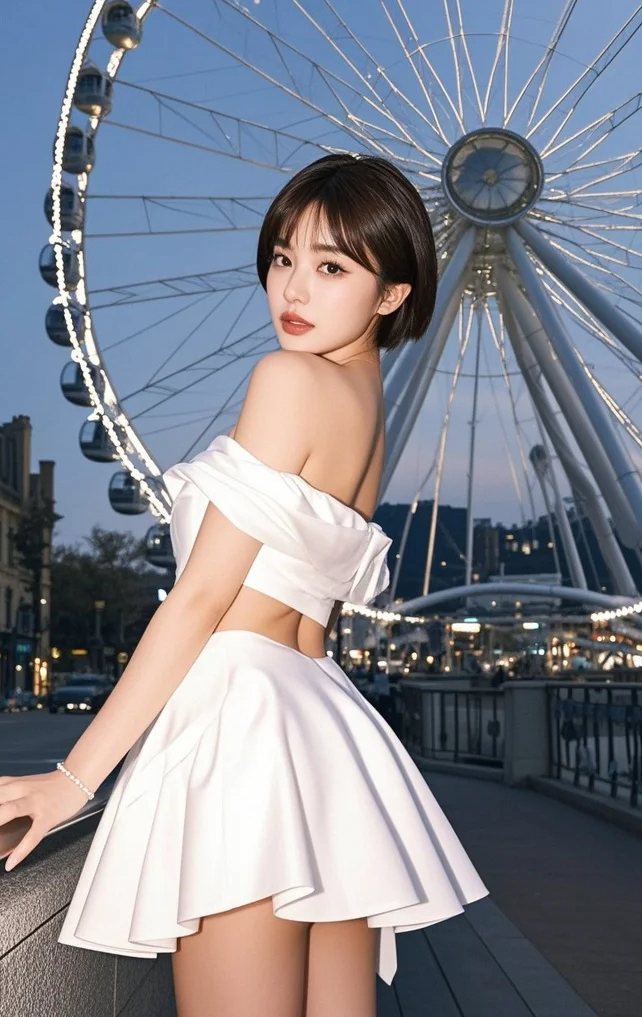 夜晚的摩天轮是时光机，带我们回到初遇的瞬间
