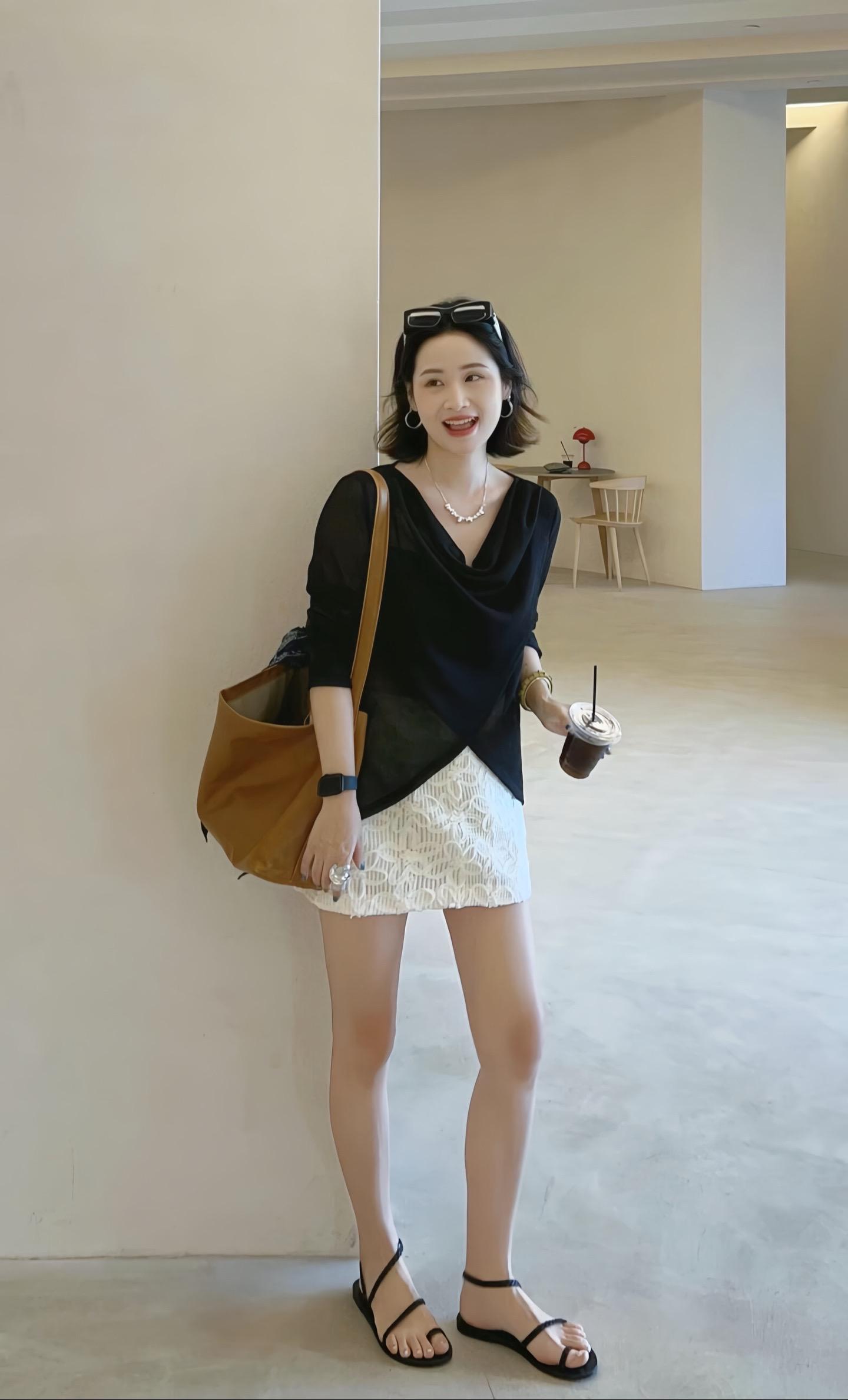 夏季穿搭 日常百搭 韩系穿搭 今日穿搭look 韩系穿搭