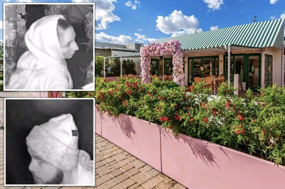 美国这对情侣真是够奇葩的。10月25日凌晨，他们闯入亚利桑纳州斯科茨代尔的玫瑰主