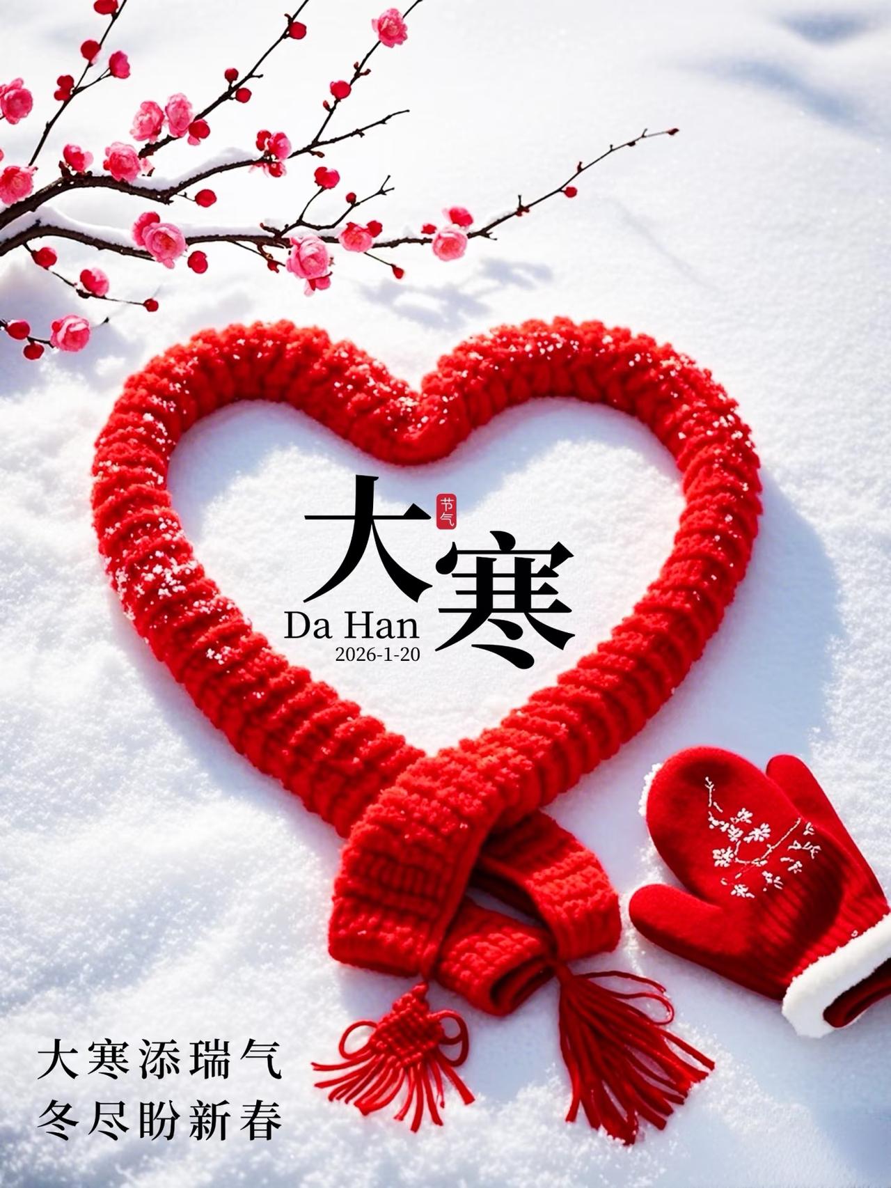 今日大寒，做好“4件事”，温暖迎新年！今年1月20日09时44分，我们正式踏