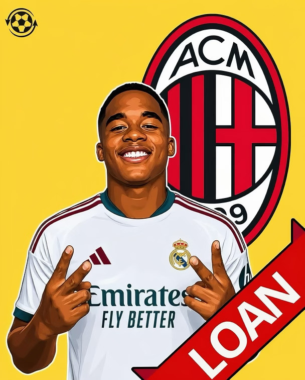 「ACMILAN」❤️🖤米兰计划重启租借恩德里克