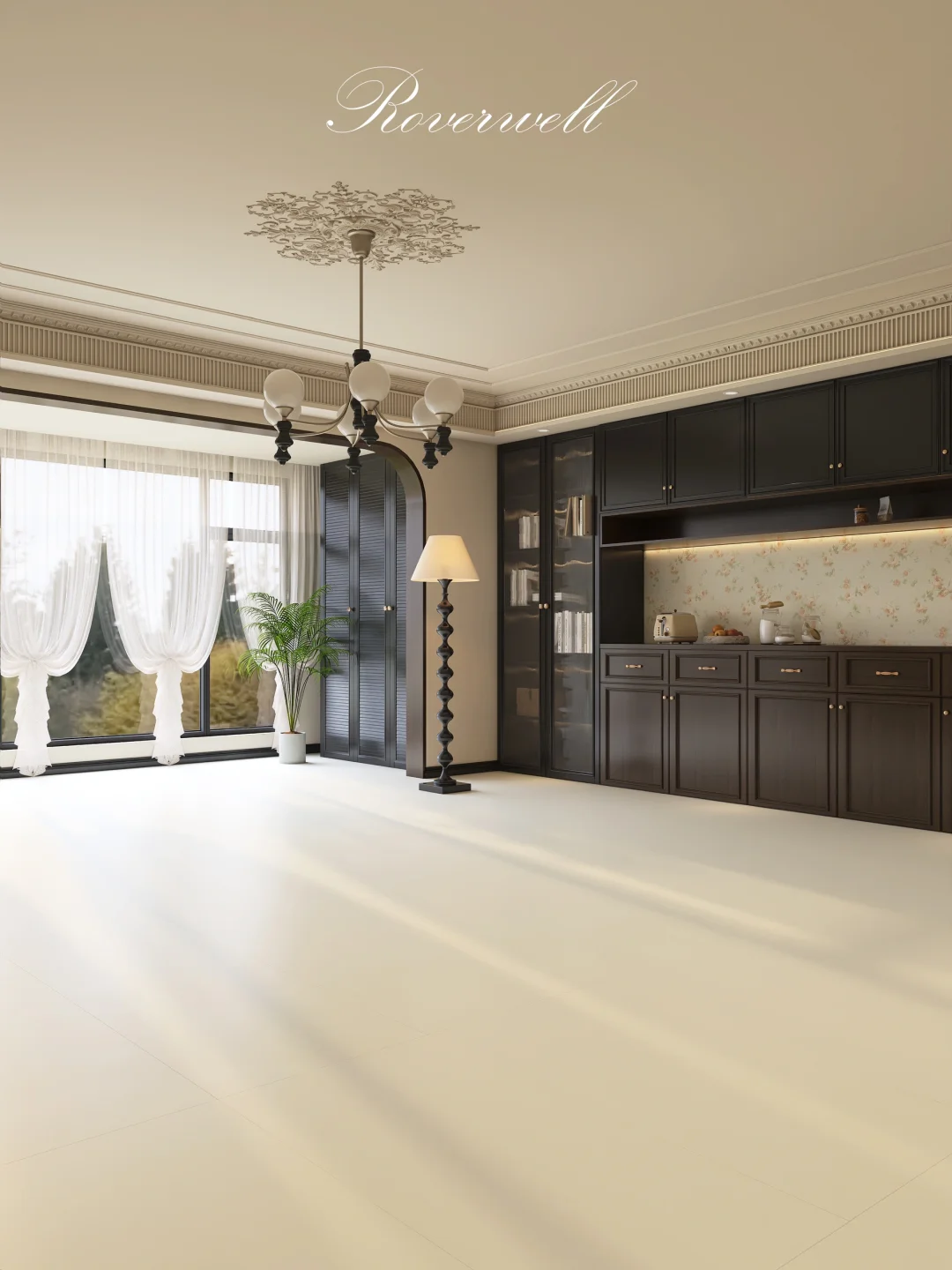 感谢老公不添乱！硬装刚结束就已经美翻了