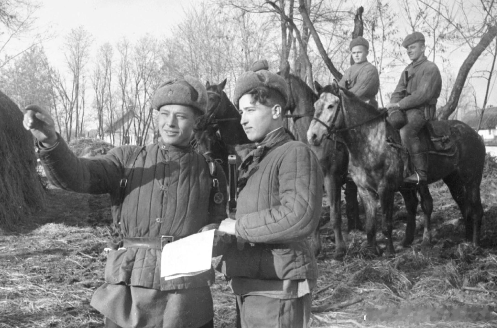 1945年1月乌克兰第3方面军近卫顿河哥萨克骑兵第5军骑兵第63师骑兵第223团